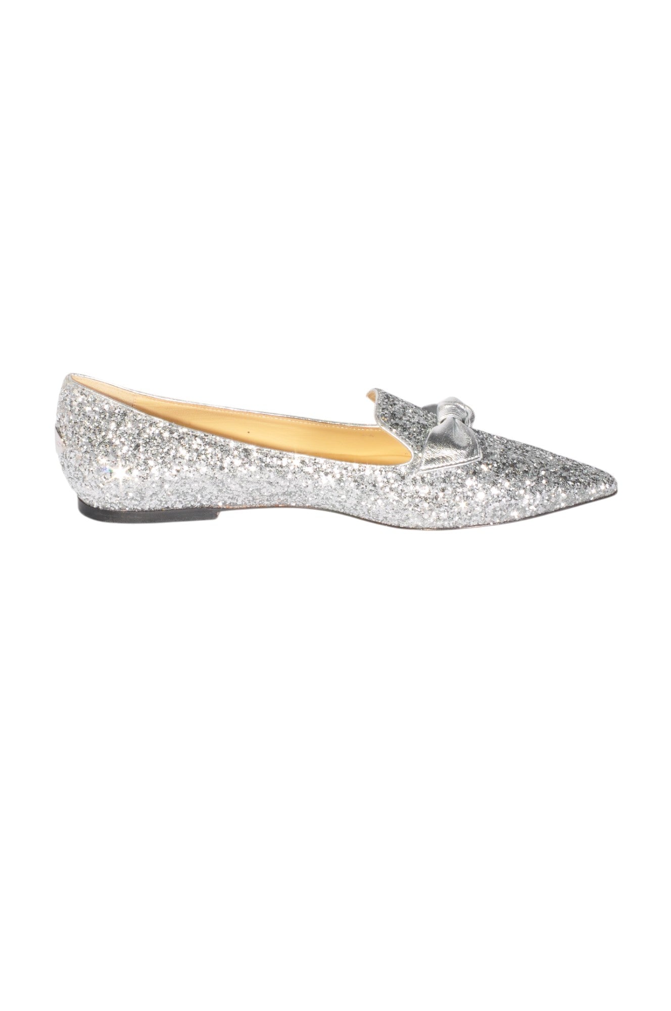 JIMMY CHOO Women Flat Shoes Regular fit in Gray - 38 - Velora Luxury Fashion