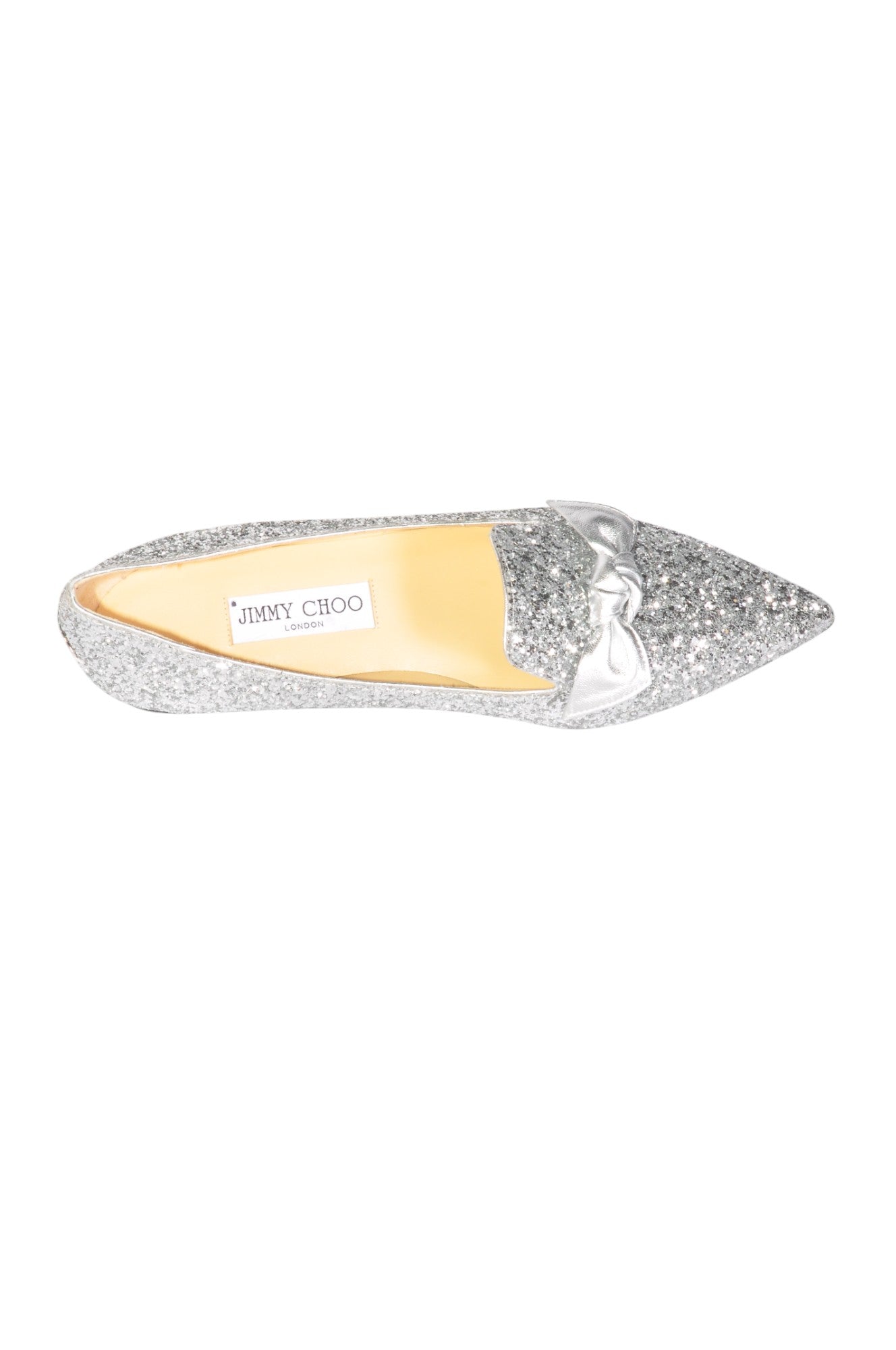 JIMMY CHOO Women Flat Shoes Regular fit in Gray - 38 - Velora Luxury Fashion
