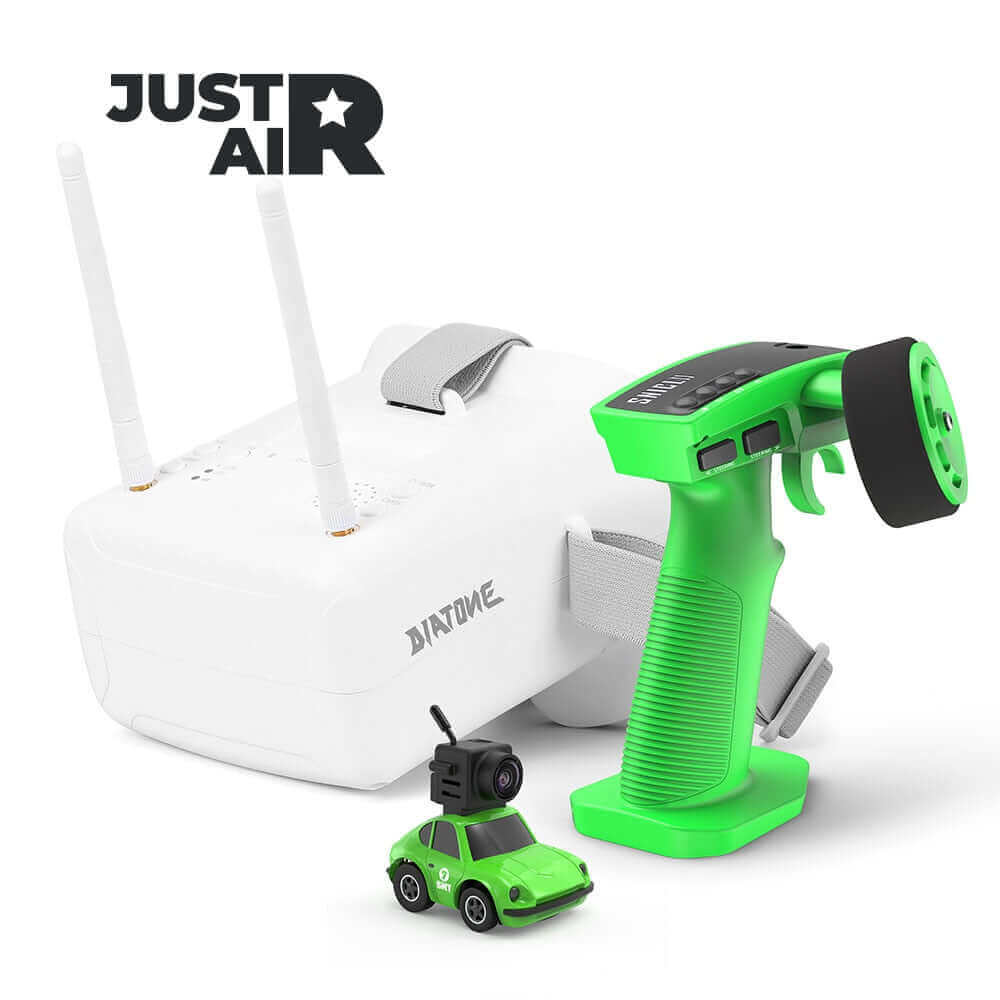 JUSTAIR Q25 FPV RC Car with Goggles - Micro Remote Control Car for Desk Racing and Fun - Velora Luxury Fashion