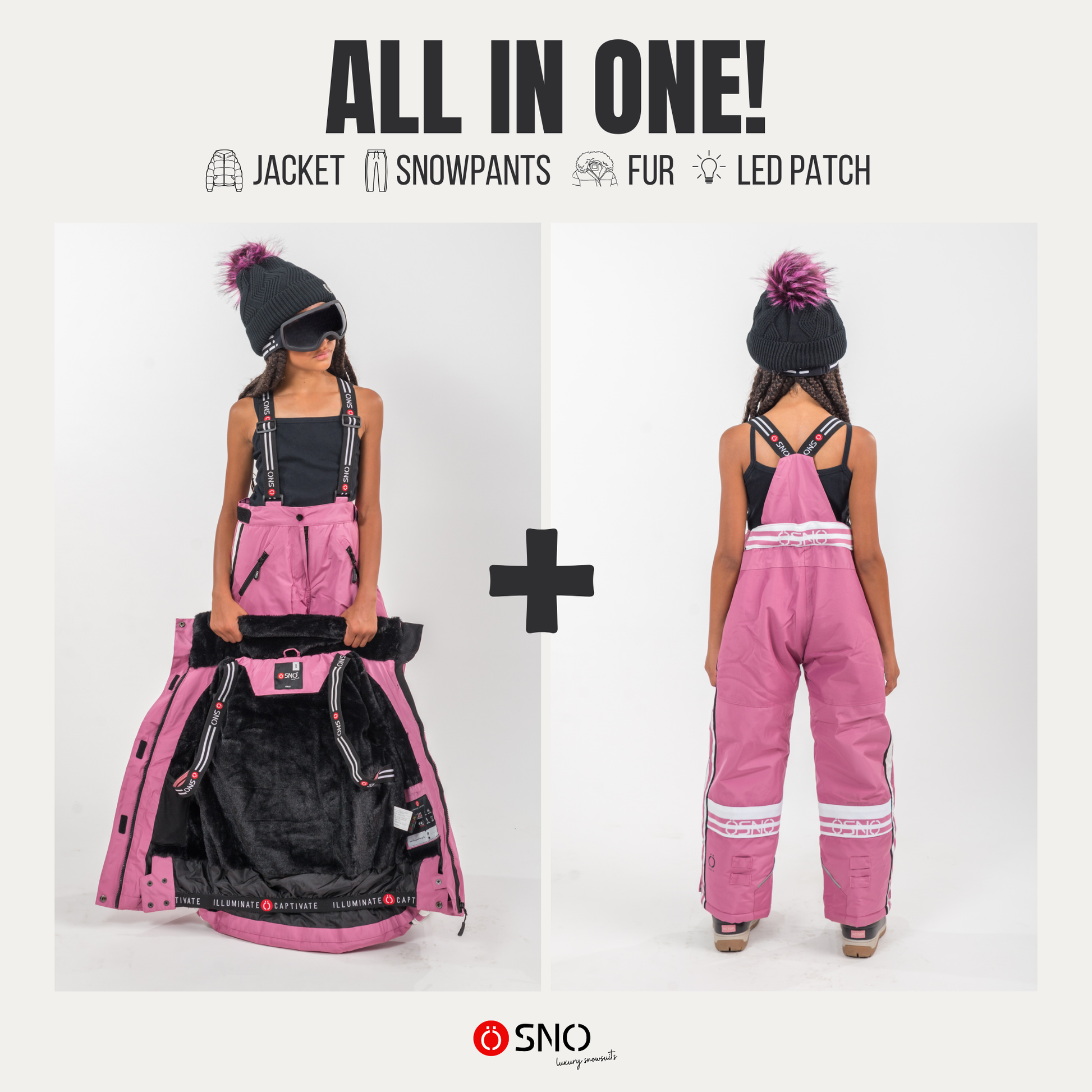 Jenna's Performance Snowsuit - Jacket & Snowpants - Velora Luxury Fashion