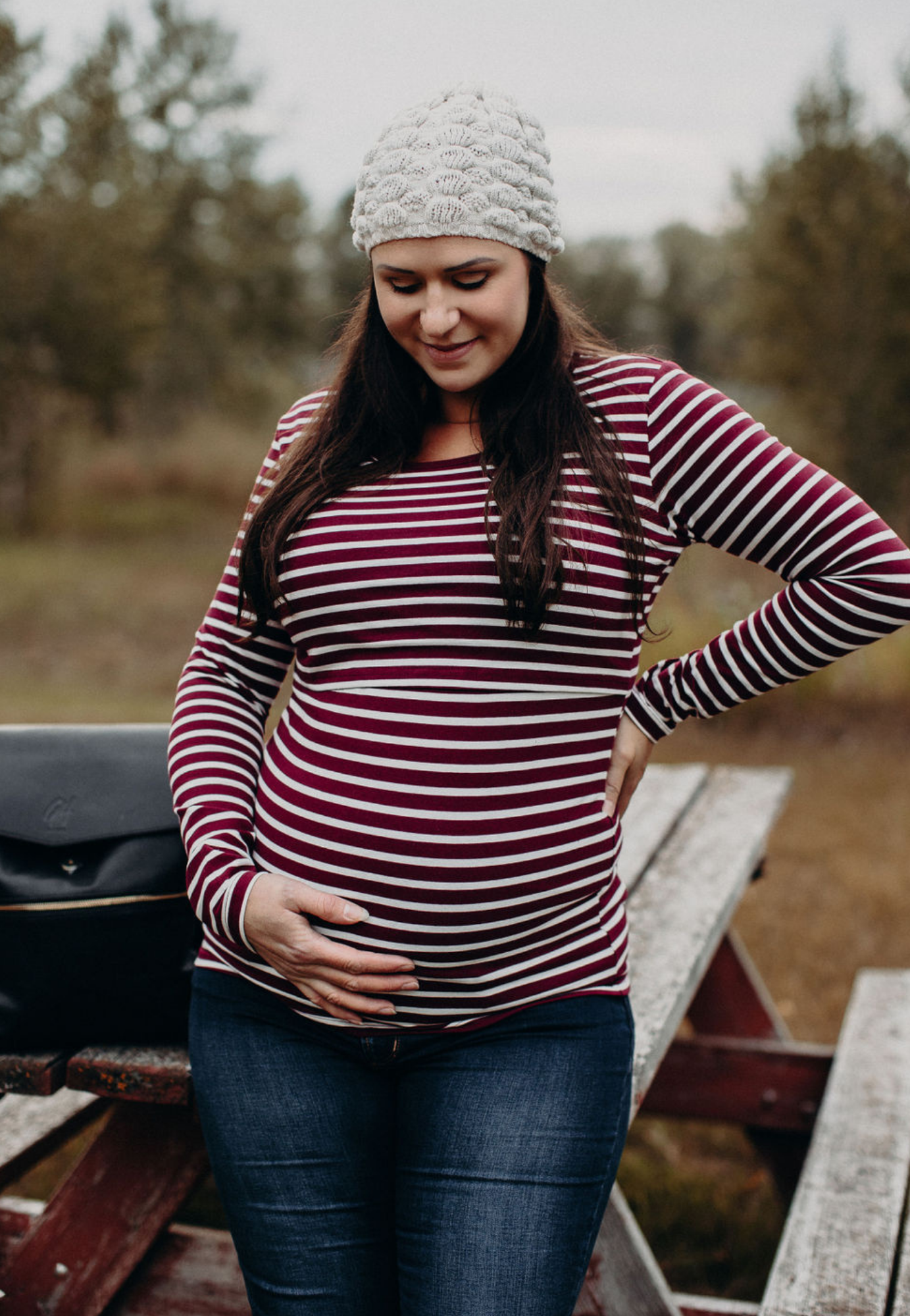 Jenny Long Sleeve Nursing Top - Velora Luxury Fashion