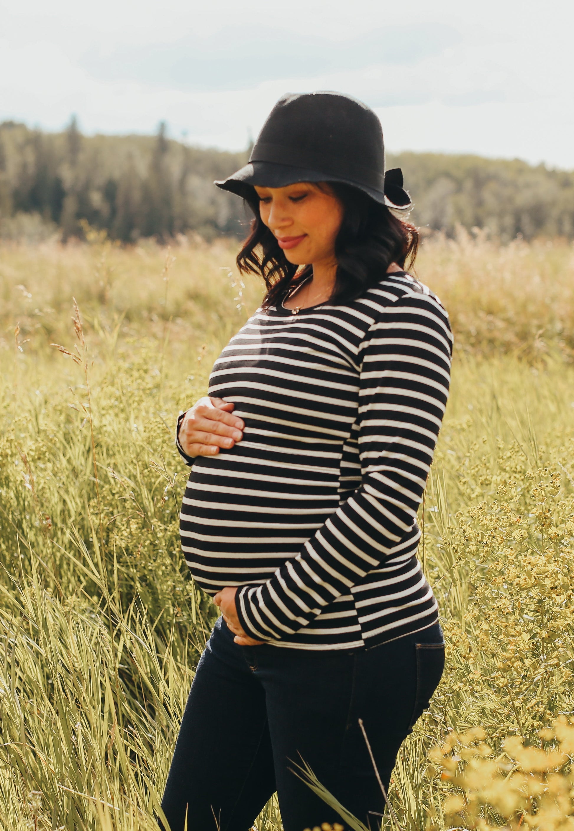 Jenny Long Sleeve Nursing Top - Velora Luxury Fashion