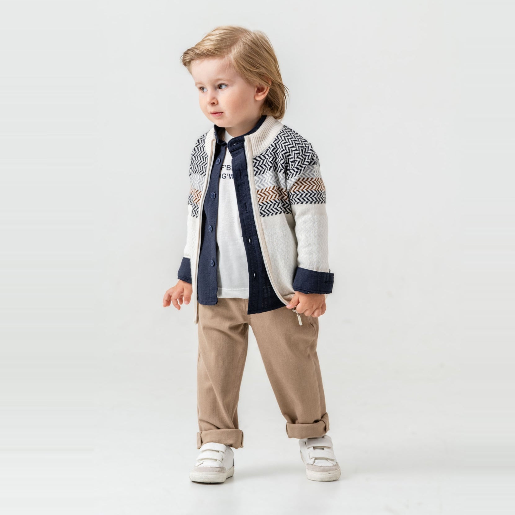 Jerry Gent Boys 4PC Sweater Set - Velora Luxury Fashion