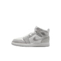 Jordan 1 Mid SE Little Kids Shoes (FQ8087-002 Neutral Grey/Sail/Smoke Grey) Size 1 - Velora Luxury Fashion