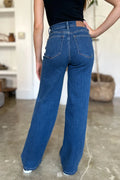 Judy Blue Full Size High Rise Straight Jeans - Velora Luxury Fashion