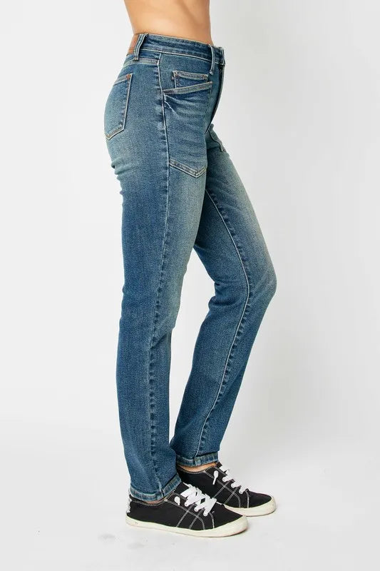 Judy Blue Full Size High Waist Skinny Jeans - Velora Luxury Fashion