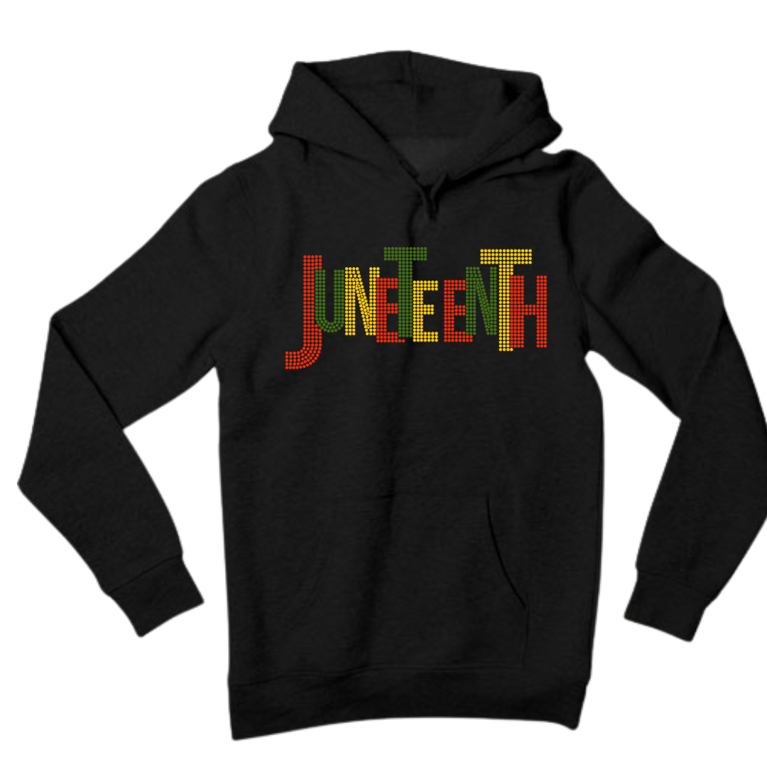 Juneteenth Rhinestone Shirt – Freedom Celebration Sparkle Bling Tee | Blingdazzel