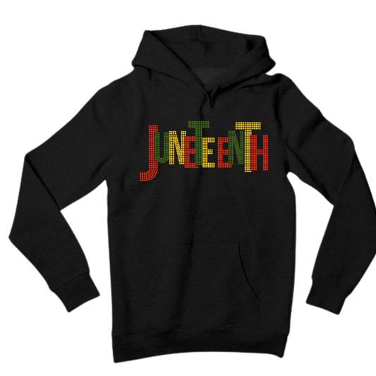 Juneteenth Rhinestone Shirt – Freedom Celebration Sparkle Bling Tee | Blingdazzel
