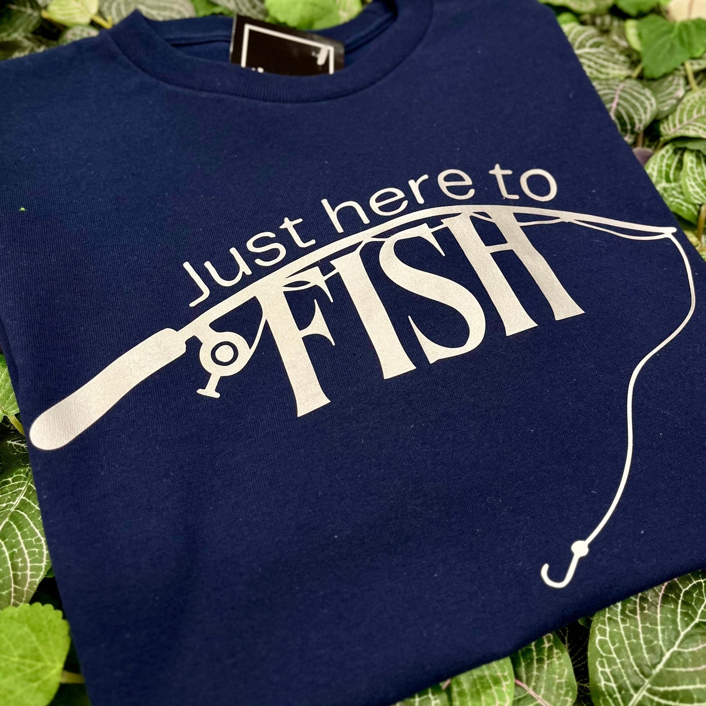 Just Here To Fish Long Sleeve Shirt - Velora Luxury Fashion
