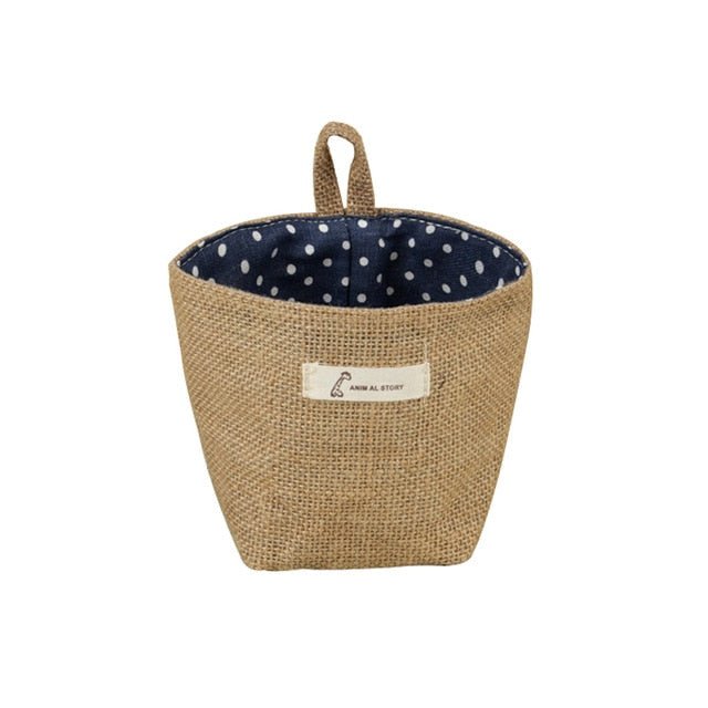 Jute Hanging Storage Basket - Velora Luxury Fashion