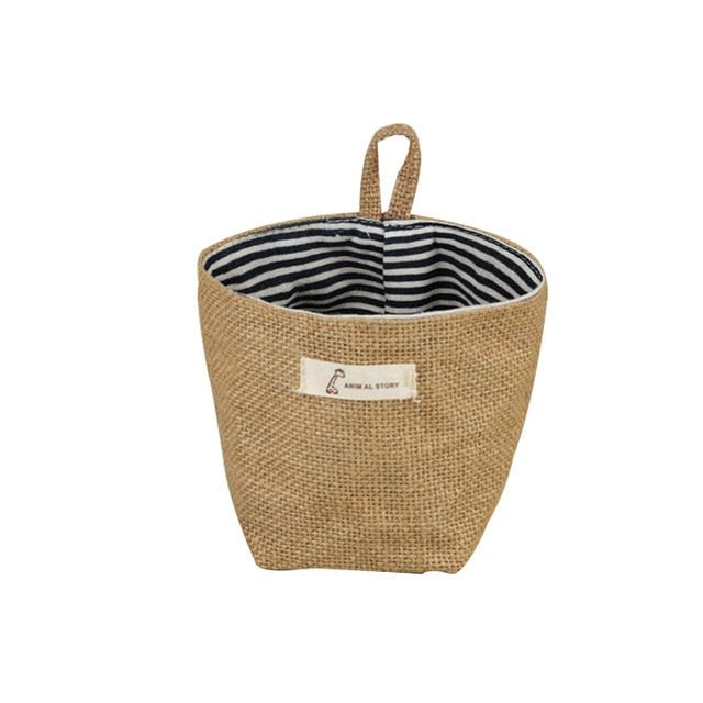 Jute Hanging Storage Basket - Velora Luxury Fashion