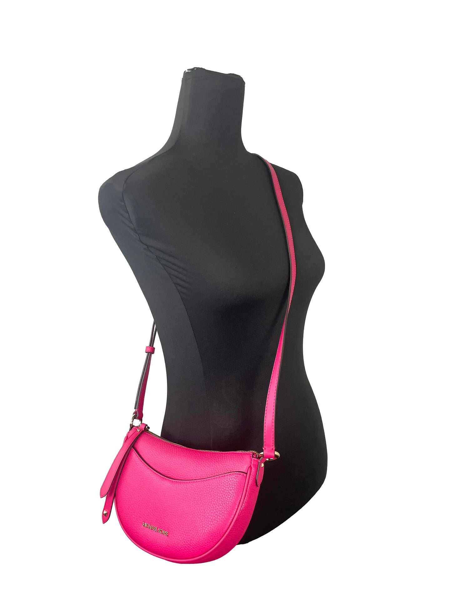 Michael Kors Pink Pebble Dover Crossbody