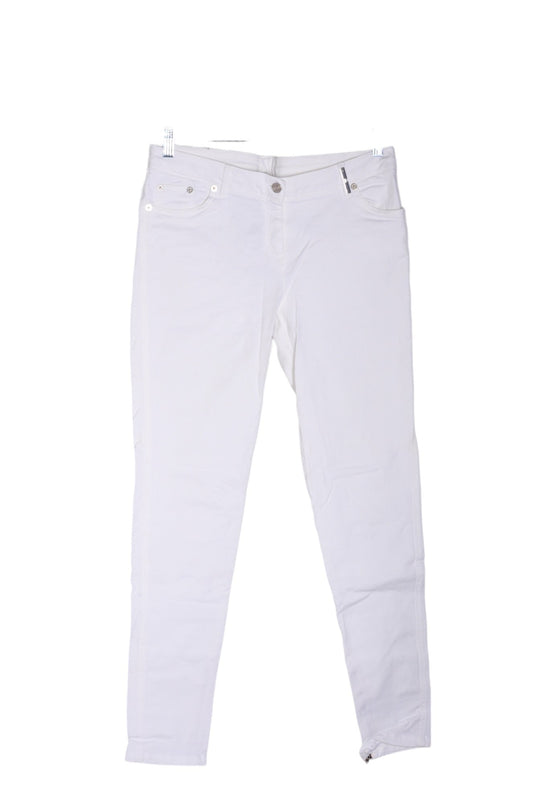 KENZO Women Straight-Legged Jeans Regular fit in White - 42 - Velora Luxury Fashion