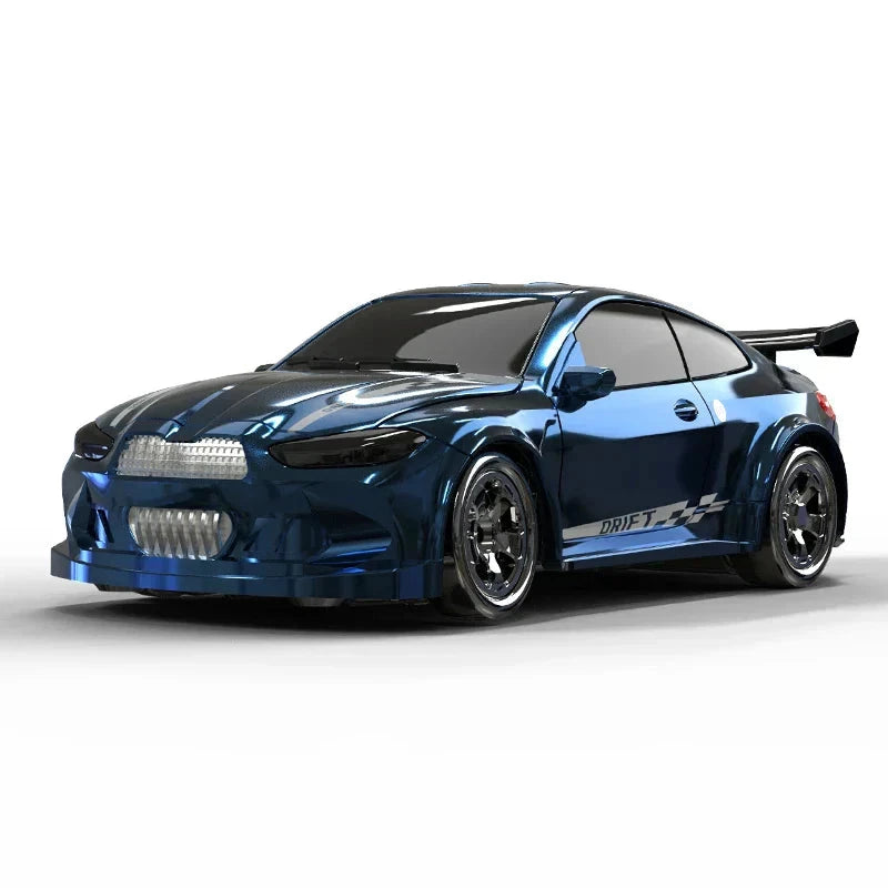KF20 1:64 4WD Mini RC Drift Car - Desktop Racing, LED Lights, Type-C Charging - Velora Luxury Fashion