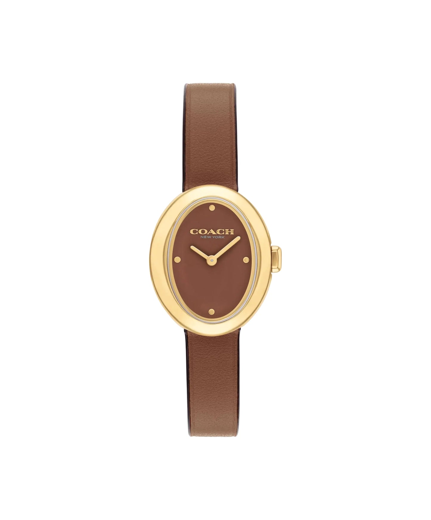 Coach Sammy Womens - 2H Quartz Watch - Calfskin Leather Strap - Water Resistant up to 3ATM/30 Meters - Gift for Her - Modern Design - Perfect for Everyday Wear - 22.5mm