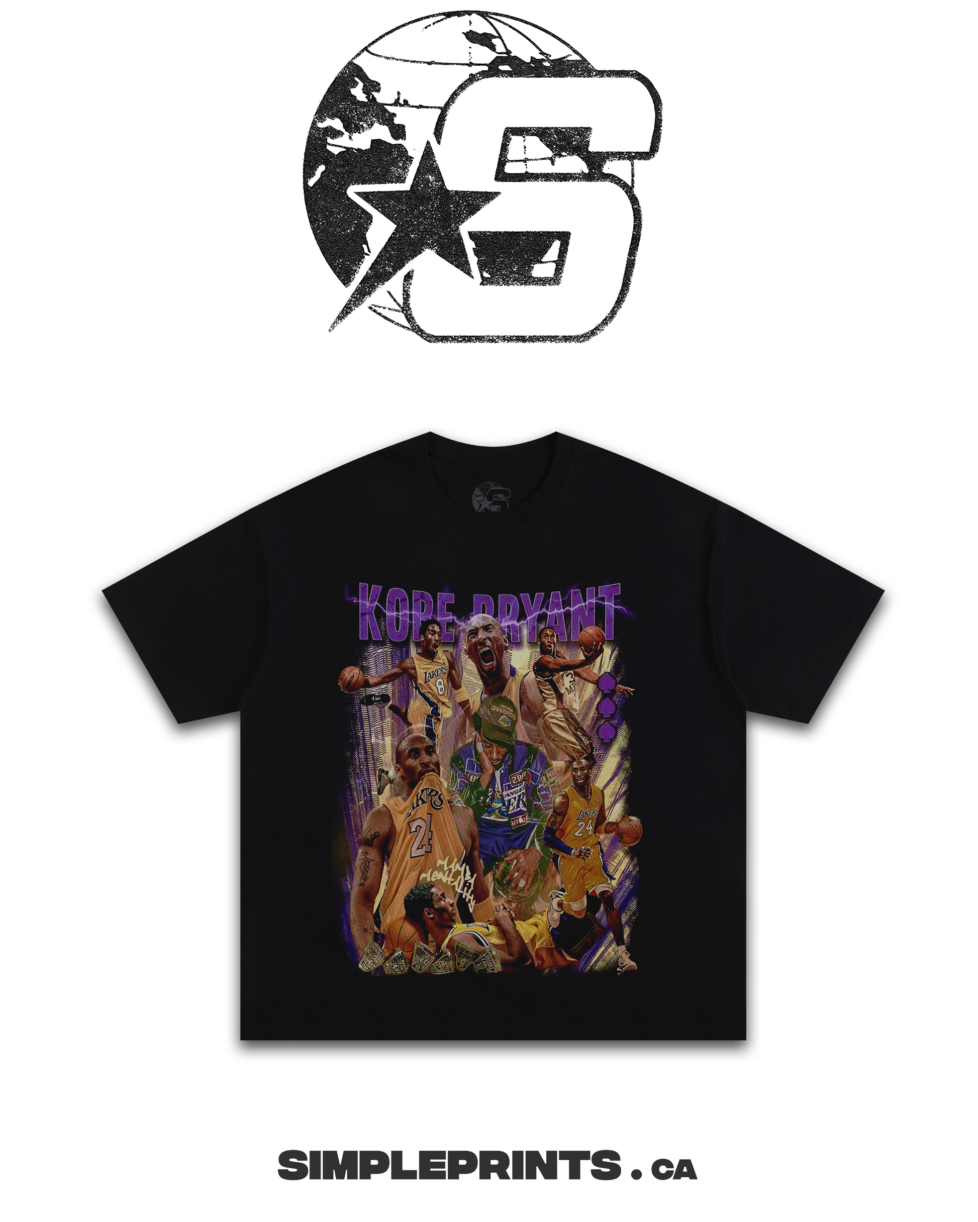 KOBE Graphic T-Shirt - Velora Luxury Fashion