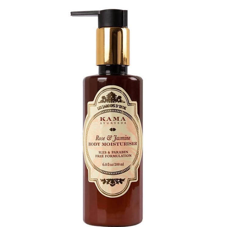 Kama Ayurveda Rose & Jasmine Body Moisturiser 200ml - Velora Luxury Fashion