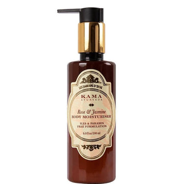 Kama Ayurveda Rose & Jasmine Body Moisturiser 200ml - Velora Luxury Fashion
