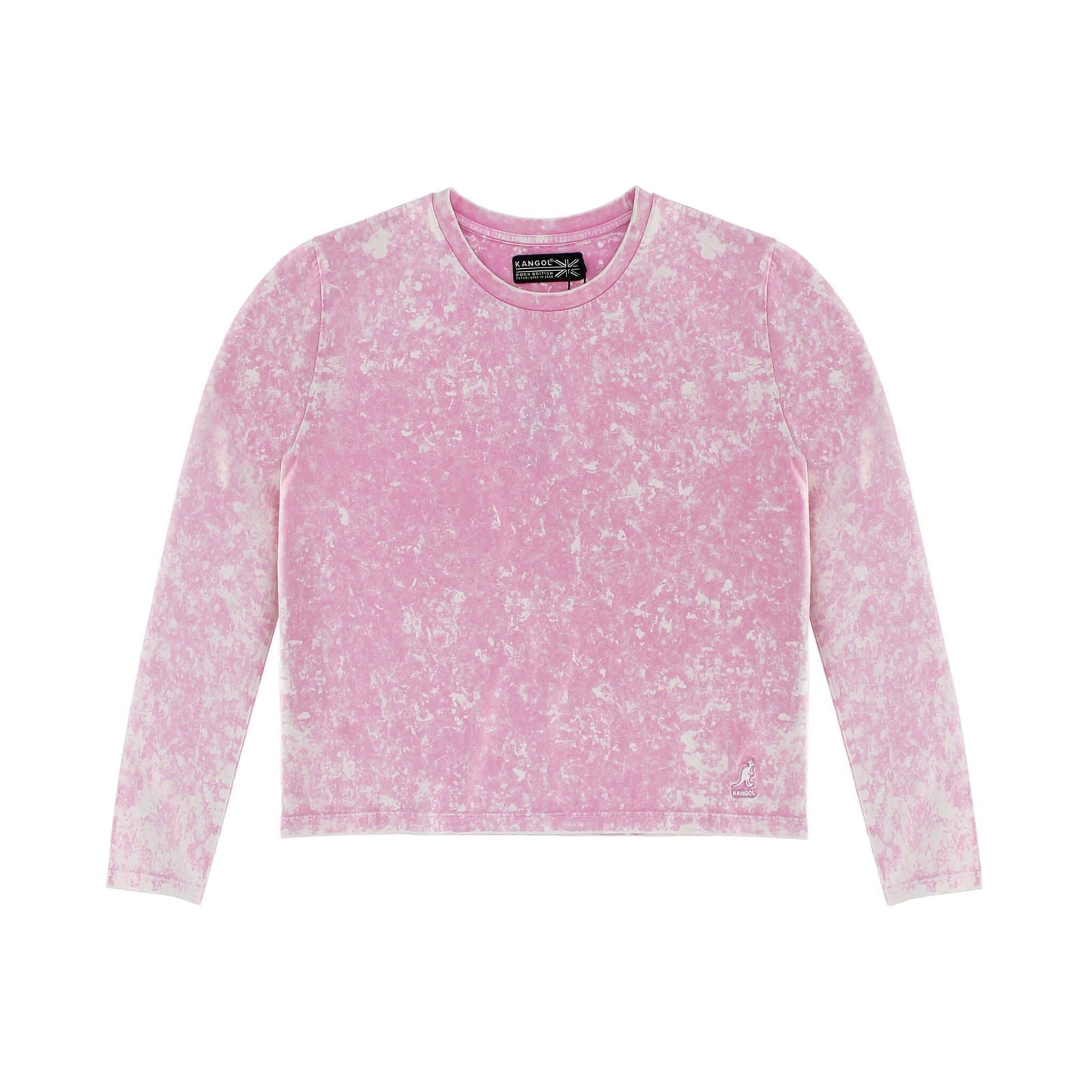 Kangol Acid Wash Long Sleeve Shirt - Velora Luxury Fashion