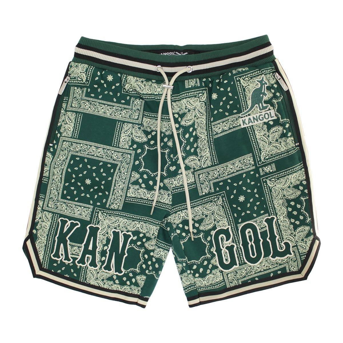 Kangol Boxed Out Paisley Shorts - Velora Luxury Fashion