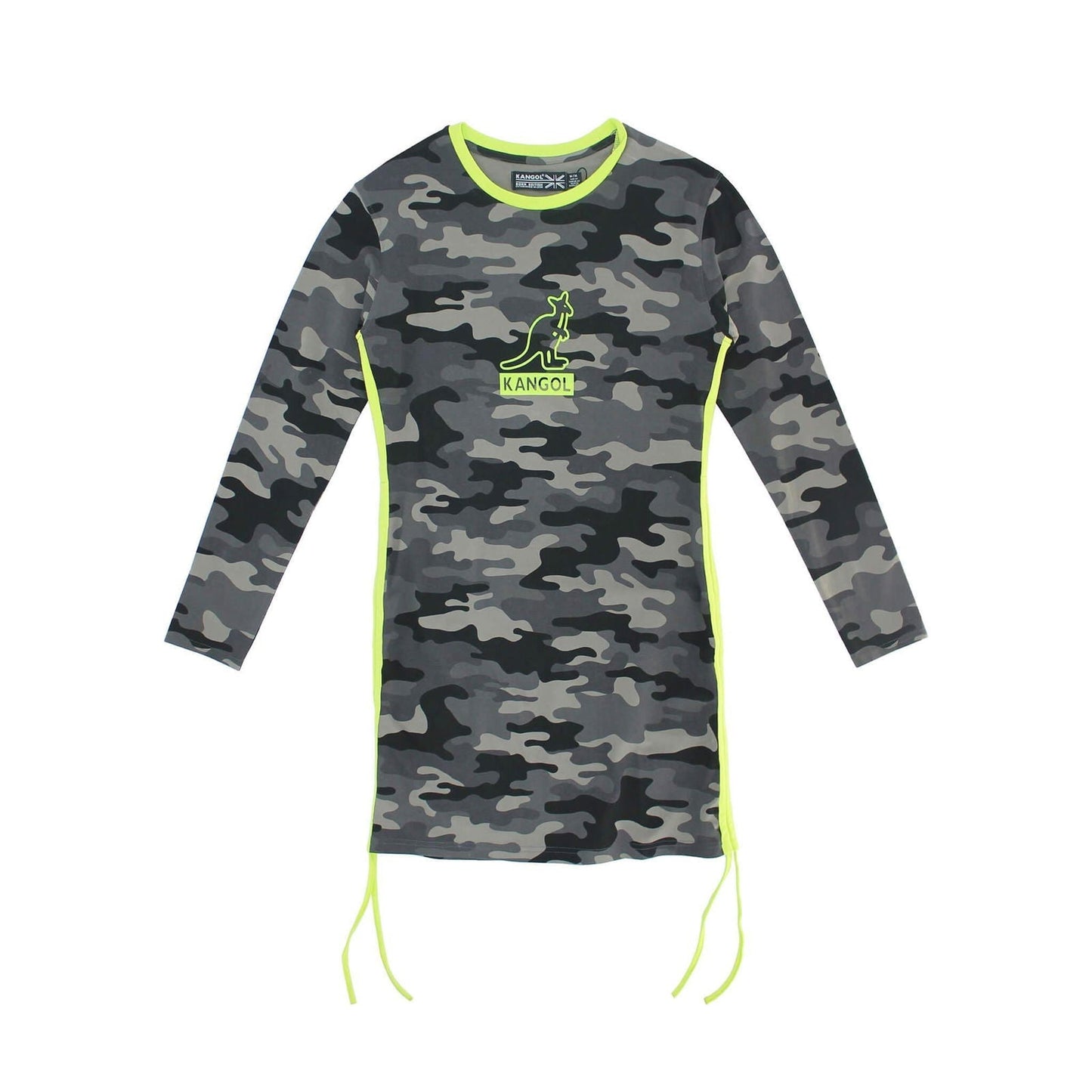 Kangol Camo Perfect Fit Dress with Long Sleeves - Velora Luxury Fashion