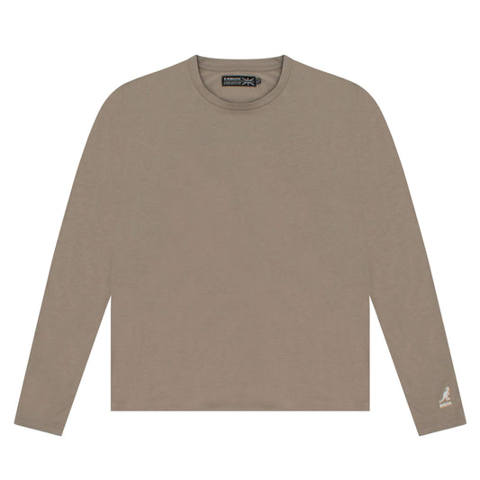 Kangol Lux Cotton Long Sleeve Top - Velora Luxury Fashion