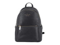 Kate Spade Leila Medium Black Leather Dome Shoulder Backpack - Velora Luxury Fashion