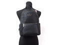 Kate Spade Leila Medium Black Leather Dome Shoulder Backpack - Velora Luxury Fashion