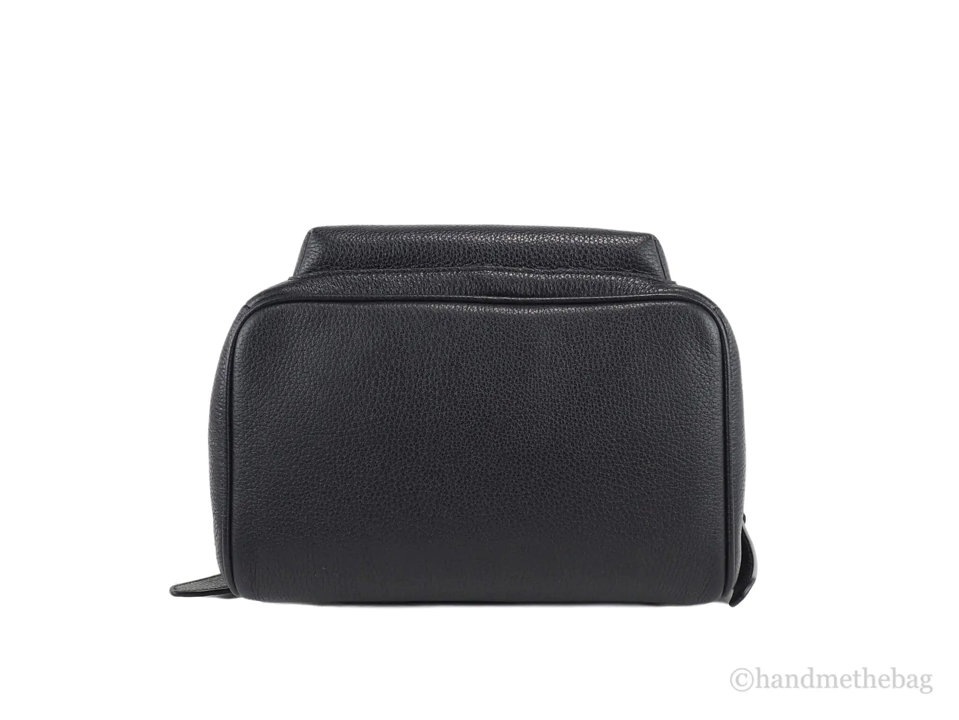 Kate Spade Leila Medium Black Leather Dome Shoulder Backpack - Velora Luxury Fashion