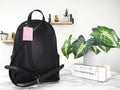 Kate Spade Leila Medium Black Leather Dome Shoulder Backpack - Velora Luxury Fashion