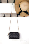 Kate Spade Mini Black Quilted Crossbody - Velora Luxury Fashion