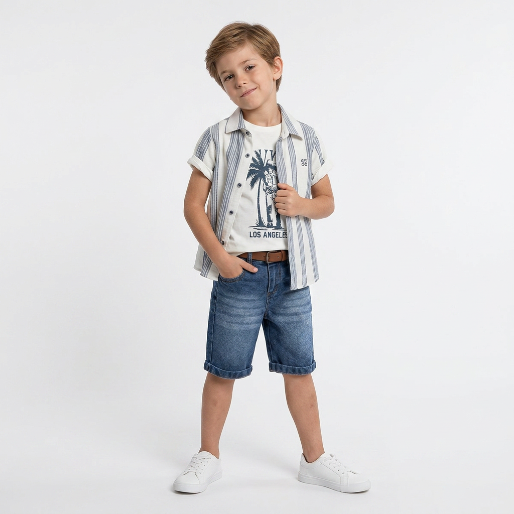 Dapper Dustin Denim Set