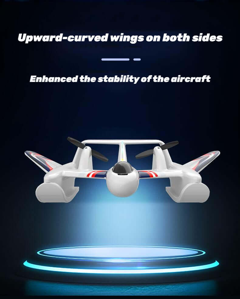 Kidstoylover Sea, Land, Air Glider with Gyro & LED - Velora Luxury Fashion