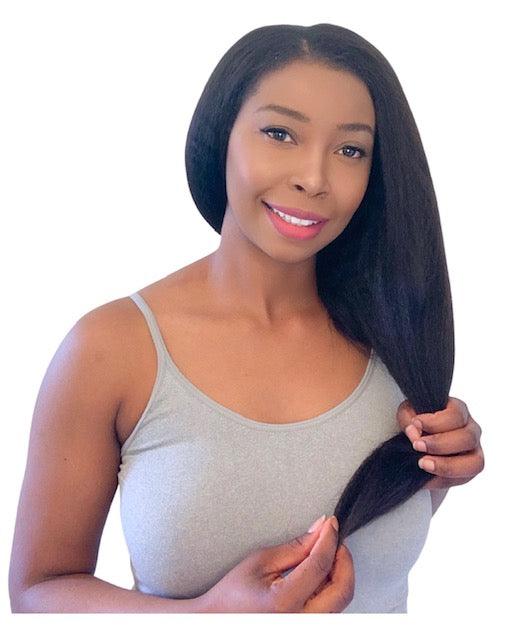Kinky Blowout Straight -U-Part Wig - Velora Luxury Fashion