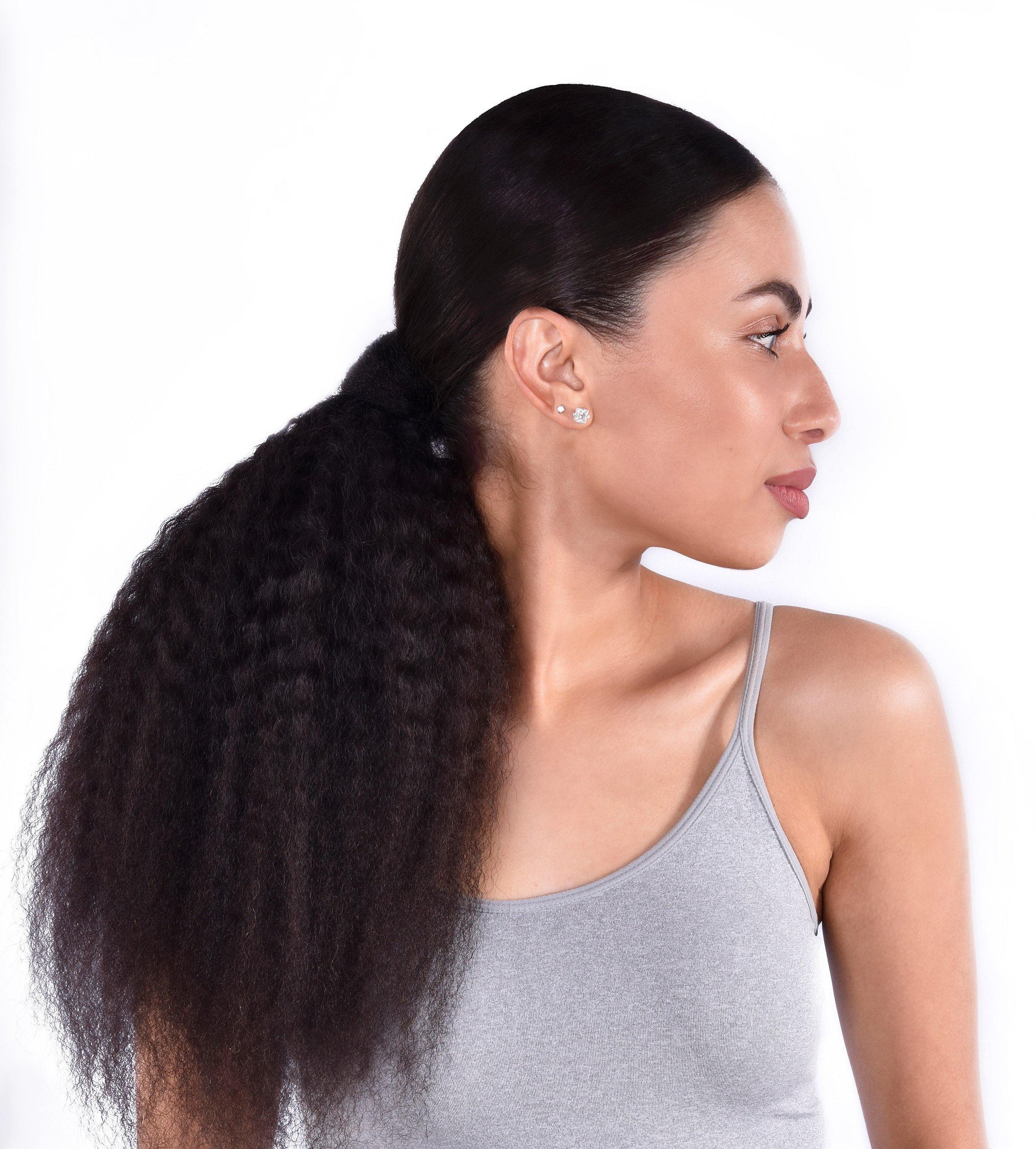 Kinky Blowout Straight - Wraparound Ponytail - Velora Luxury Fashion
