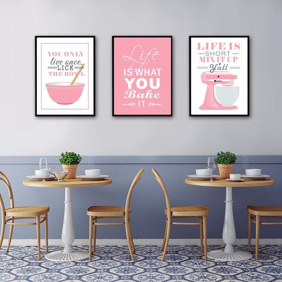 Kitchen Poster - Velora Luxury Fashion