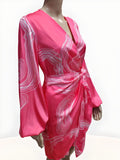 Knee-Length Belt Dress - Velora Luxury Fashion