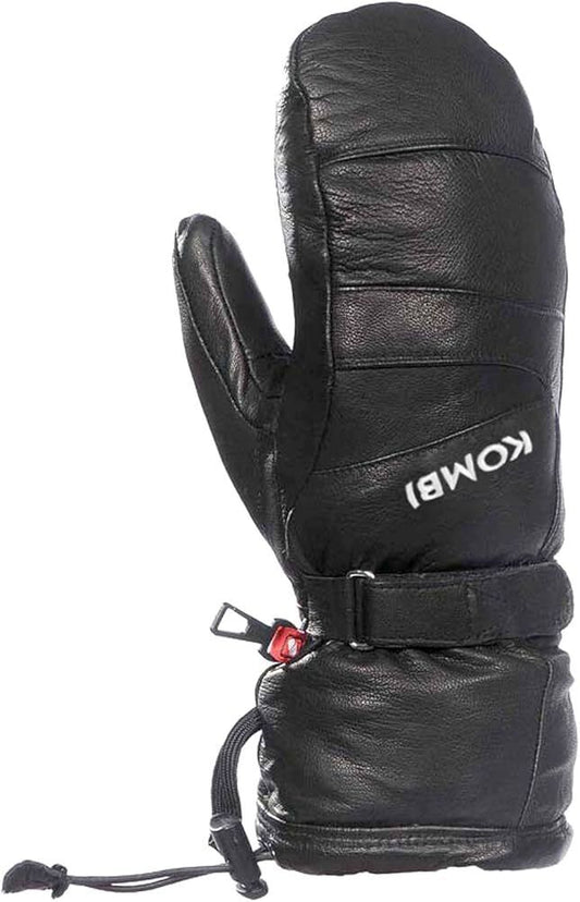 Kombi Women's The First Tracker Goose Down Leather Mitts Size Small - Velora Luxury Fashion