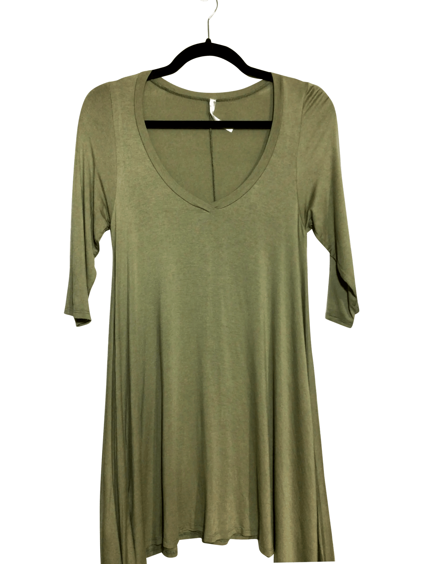 LANI CALIFORNIA Regular fit Shift Dress in Green - S - Velora