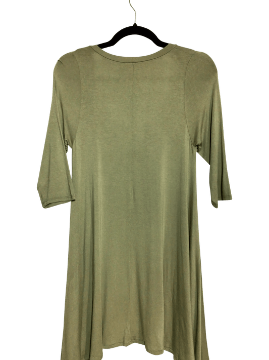LANI CALIFORNIA Regular fit Shift Dress in Green - S - Velora