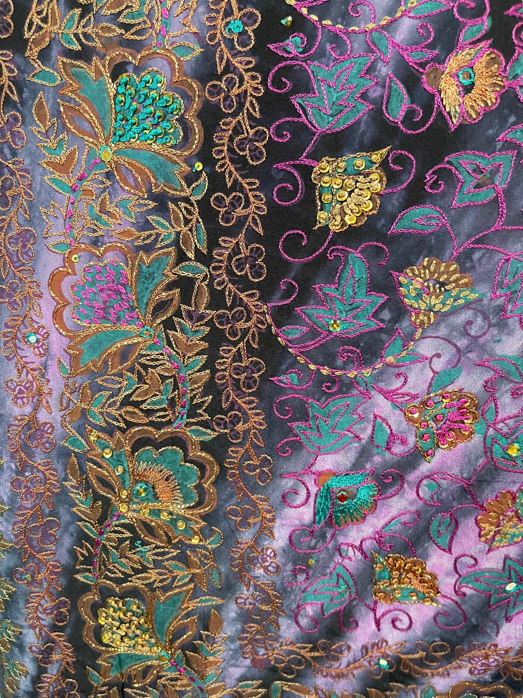 PRC6402 Avatar Pure Silk Maxi Kaftan - Velora