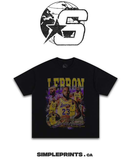 LEBRON JAMES Graphic T-Shirt - Velora Luxury Fashion