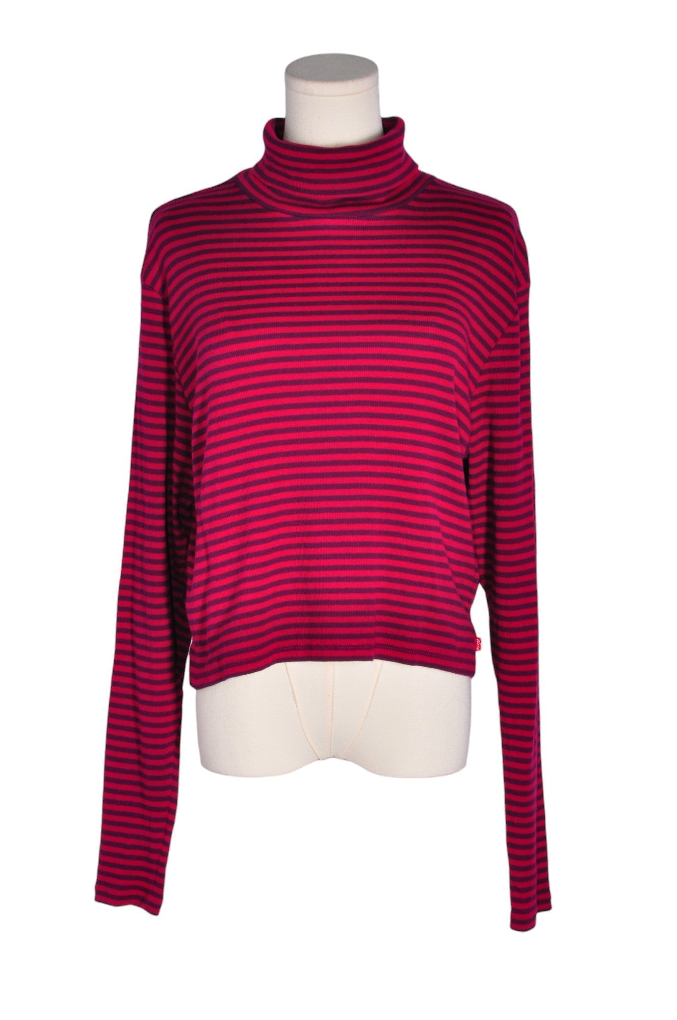 LEVI'S Women Turtleneck Tops Regular fit in Red - XL - Velora Luxury Fashion
