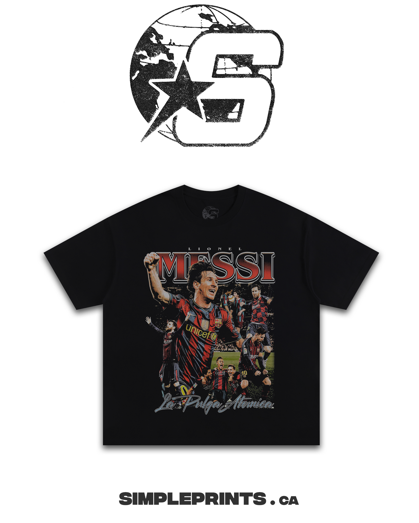 LIONEL MESSI Graphic T-Shirt - Velora Luxury Fashion