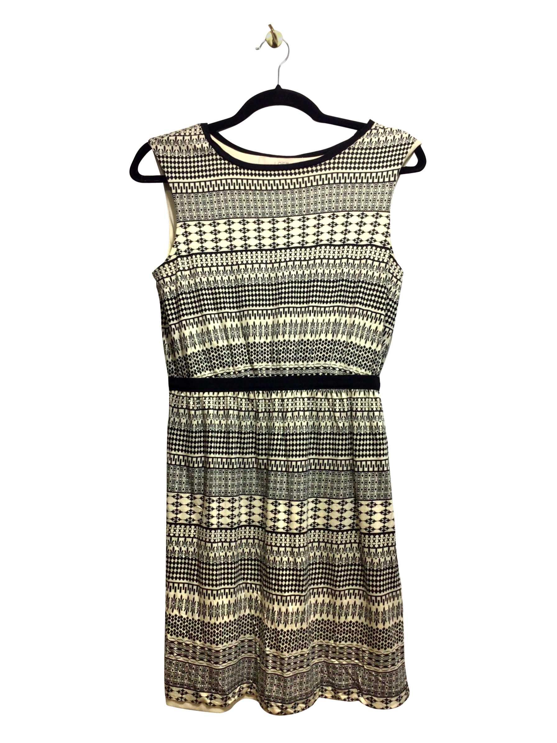 LOFT Regular fit Midi Dress in Black - XS - Velora