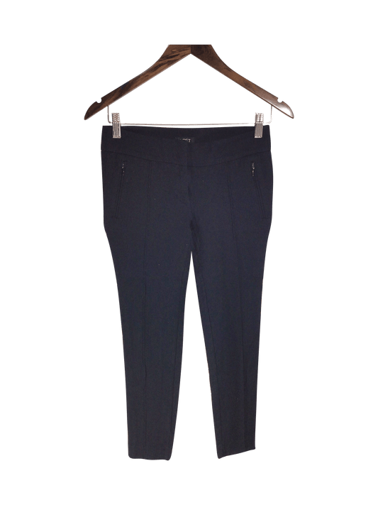 LOFT Women Work Pants Regular fit in Black - 0 - Velora Luxury Fashion