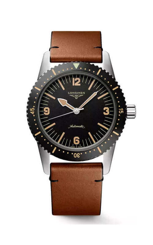 Longines Heritage Skin Diver Watch L28224562 - Velora