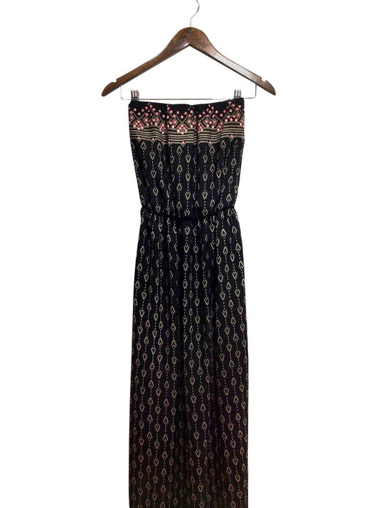 LORADA Regular fit Maxi Dress in Black - S - Velora