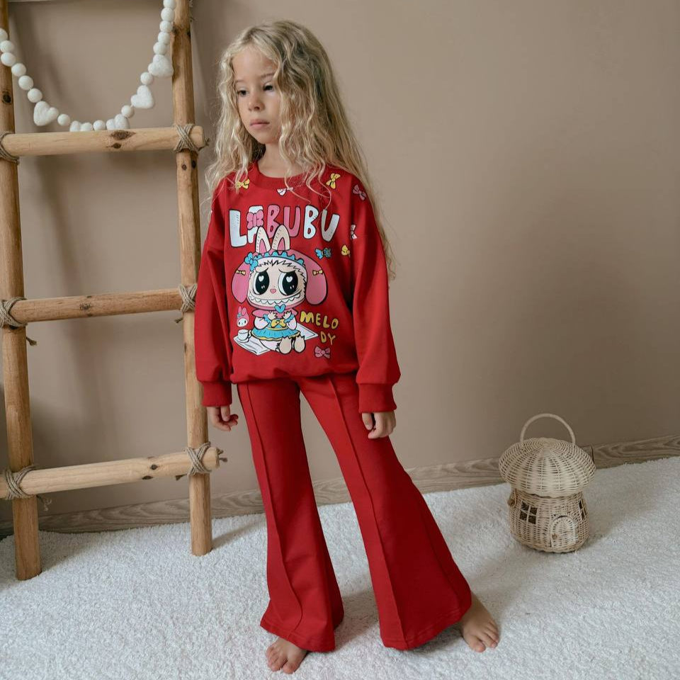 La-Bu-Bu Sister Girls Casual Set - Velora Luxury Fashion