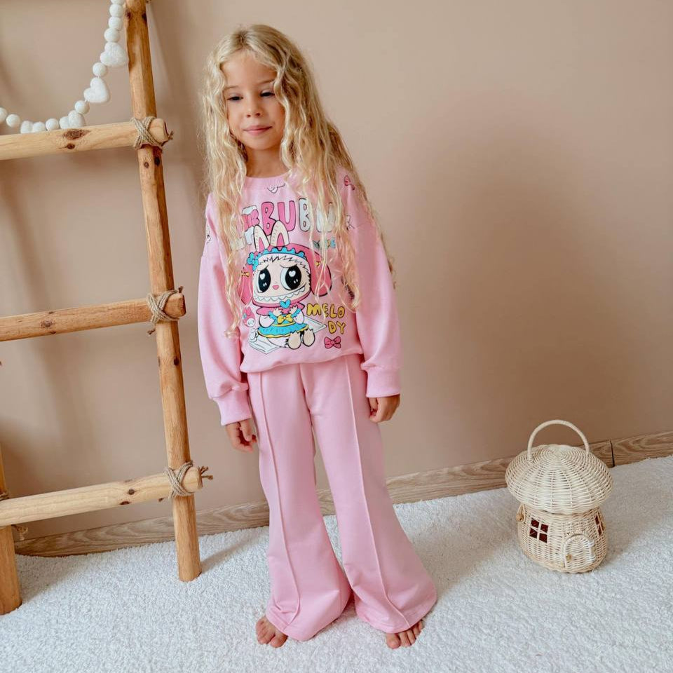 La-Bu-Bu Sister Girls Casual Set - Velora Luxury Fashion